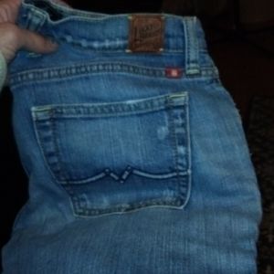 Lucky brand jeans size 26 waist